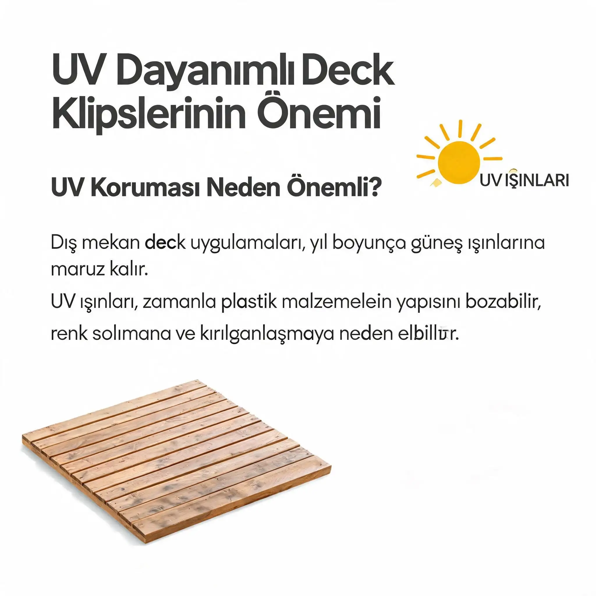The Importance of UV-Resistant Deck Clips